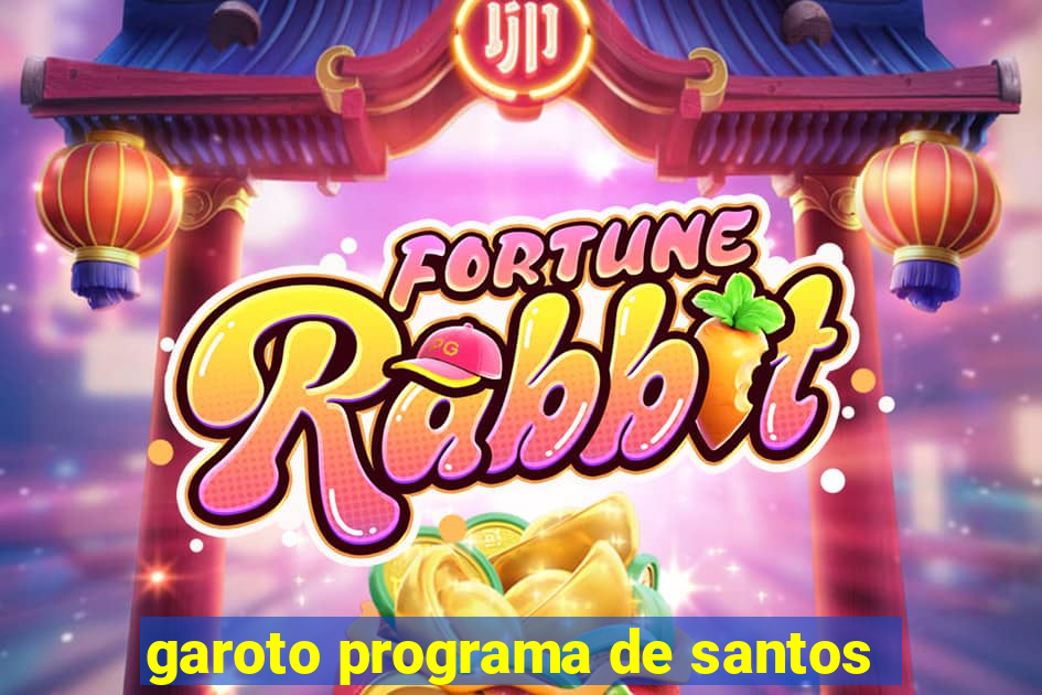 garoto programa de santos